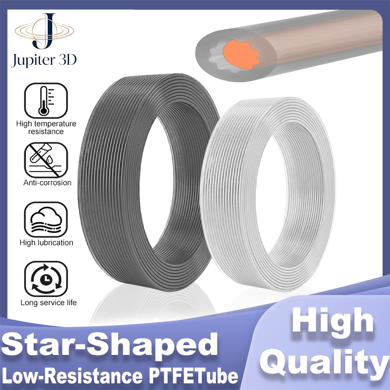 Ptfe Tape Thread - ท่อ PTFE รูปดาวรุ่นใหม่ ความต้านทานต่ำ ไหลลื่นพิเศษ ทนความร้อน