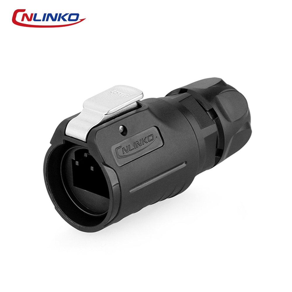 ขั้วต่อ RJ45 แบบวงกลมกันน้ำ CN - Push Fit Connector บทวิจารณ์และราคา