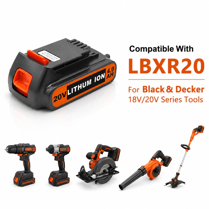 แบตเตอรี่ 20V 6.0Ah สำหรับเครื - Black+Decker Tool Cordless บทวิจารณ์และราคา