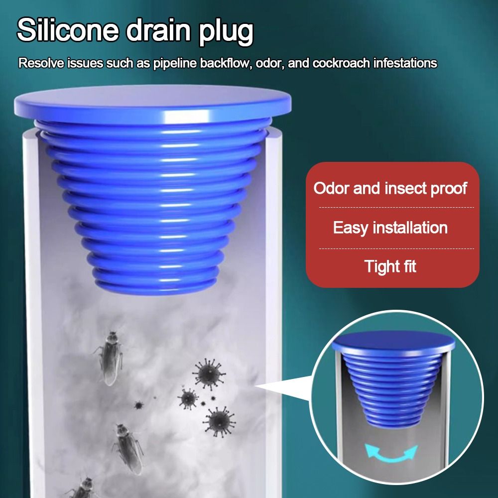 แหวนซีลท่อระบายน้ำซิลิโคน ป้อง - Drain Pipe Clip บทวิจารณ์และราคา
