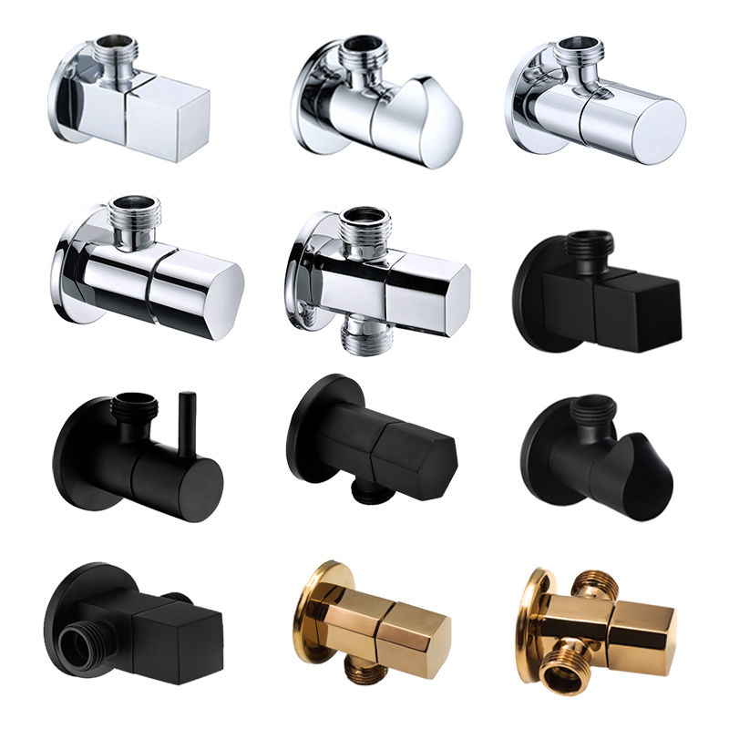 วาล์วทองเหลืองแบบมุมฉาก สีโครเ - Toilet Fill Valve บทวิจารณ์และราคา