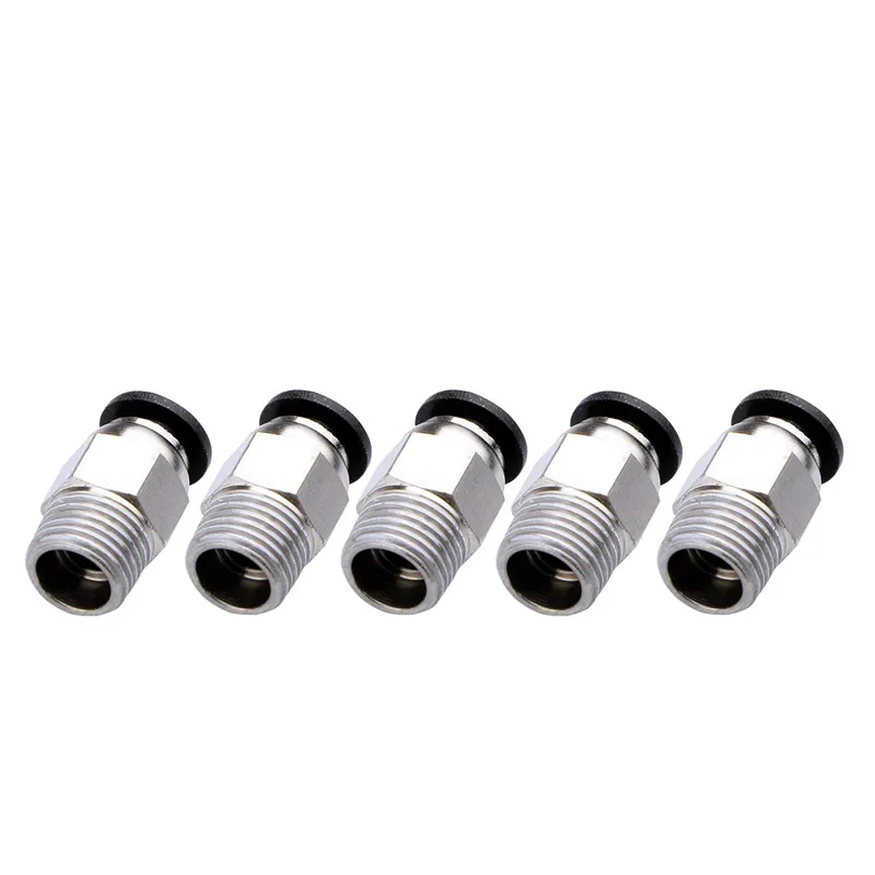 10 ชิ้น/ล็อต PC4-M6 PC4-01 ข้อ - Ptfe Tape Thread บทวิจารณ์และราคา